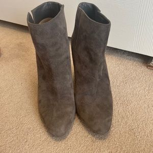 Jimmy choo grey suede bootie